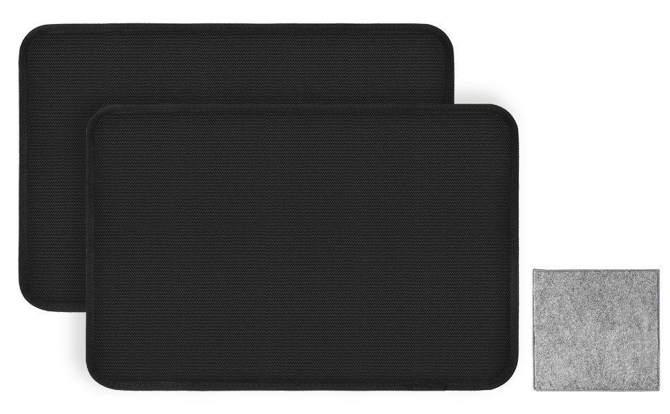 Термостійкий килимок під кавомашину: 3 шт. Захист від нагріву 40.5x60.5 см для плити, духовки, Airfryer. Антиковзка захисна підставка