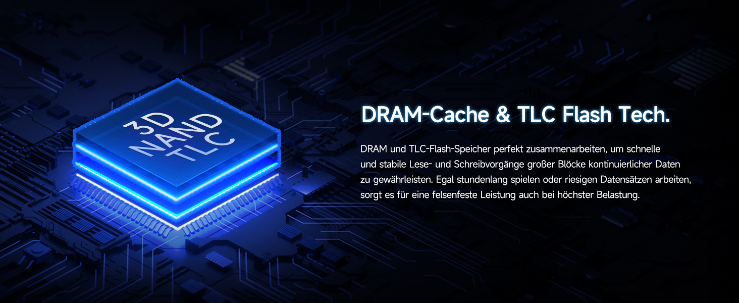 SSD накопичувач Fanxiang M2 2TB NVMe PCIe 4.0 з радіатором - 7400 МБ/с, 6800 МБ/с, для геймінгу та відеомонтажу