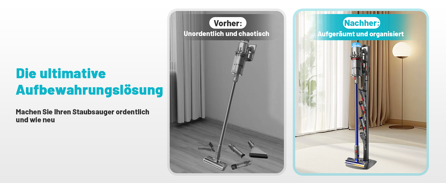 Підставка для пилососа Dyson Gen5 V15 V12 V11 V10 V8 V7 V6 - без свердління, для зберігання та зарядки, аксесуари