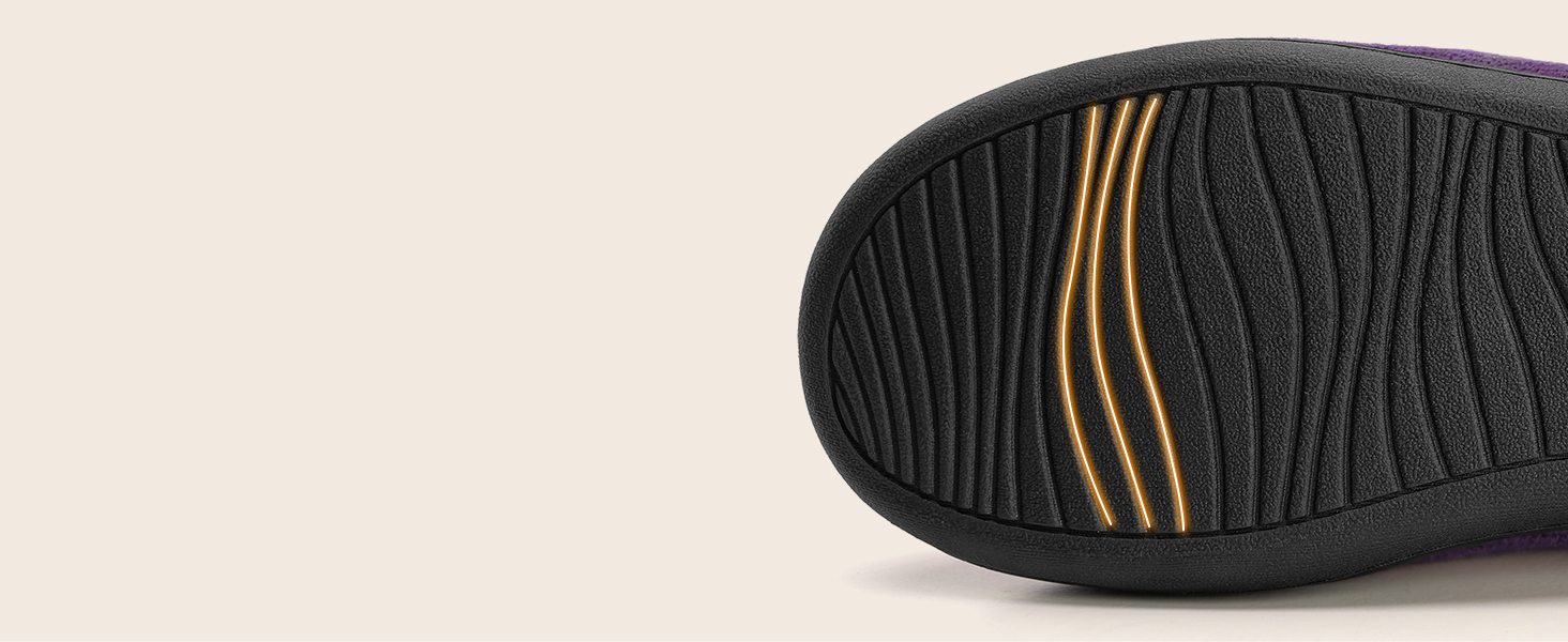 Домашні тапочки Mishansha для чоловіків та жінок, з піною з пам'яті, антиковзаючі, червоні, 36/37 EU