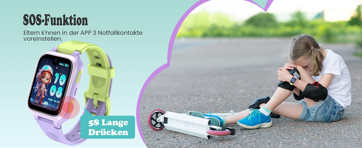 Дитячий розумний годинник LAGENIO K9 4G з GPS, AMOLED, 1.78