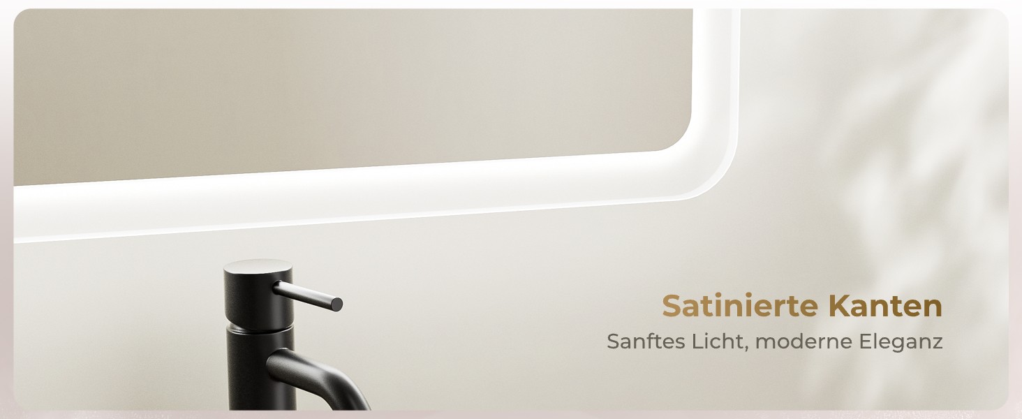 Дзеркало для ванної кімнати з підсвічуванням LED 80x60 см, регульоване, 3 кольори світла (3000K/4000K/6500K), антизапарник, вертикальна/горизонтальна установка, з 3x збільшенням