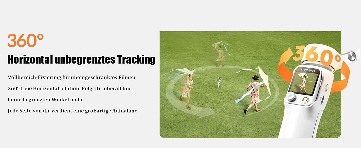 Стабілізатор Hohem iSteady V3 Ultra для смартфона: AI-трекінг, керування жестами, від'ємна рукоятка, екран 2.2'' та штатив, чорний