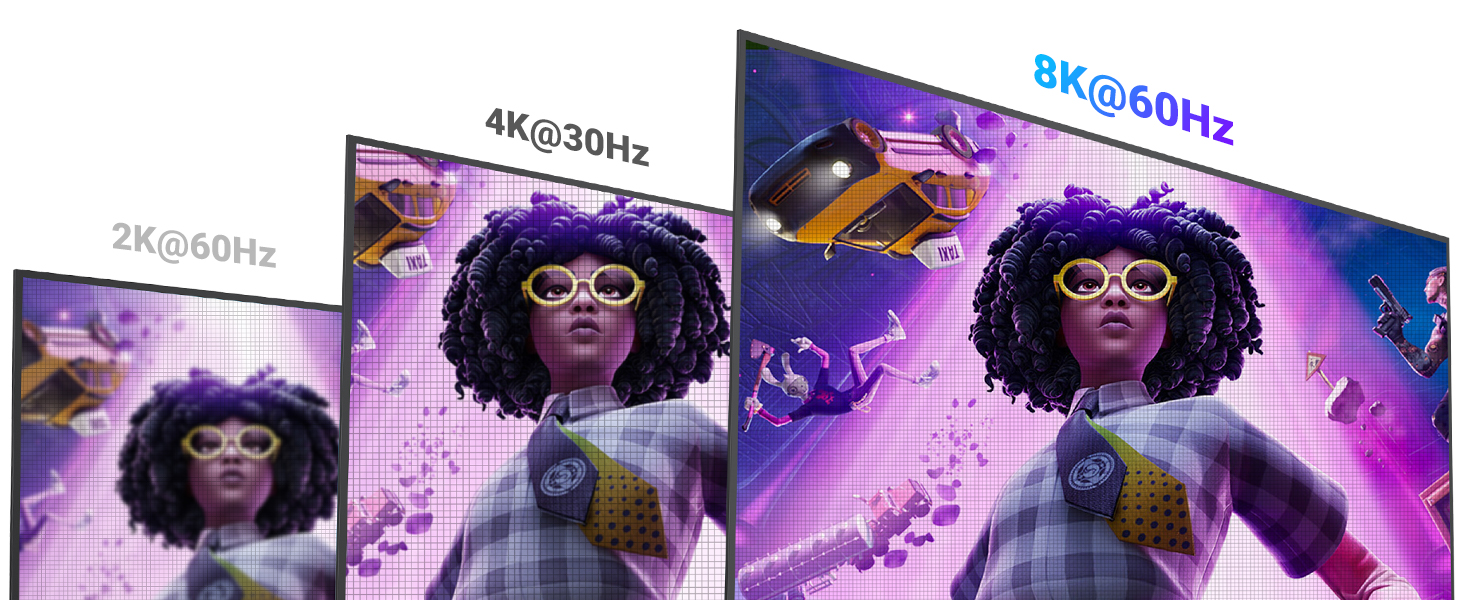 Кабель HDMI 2.1 UGREEN 10K/8K/4K з підтримкою 120Hz/144Hz, 48Gbit/s, eARC, HDR 10+, Dolby Vision, VRR, 2 метри