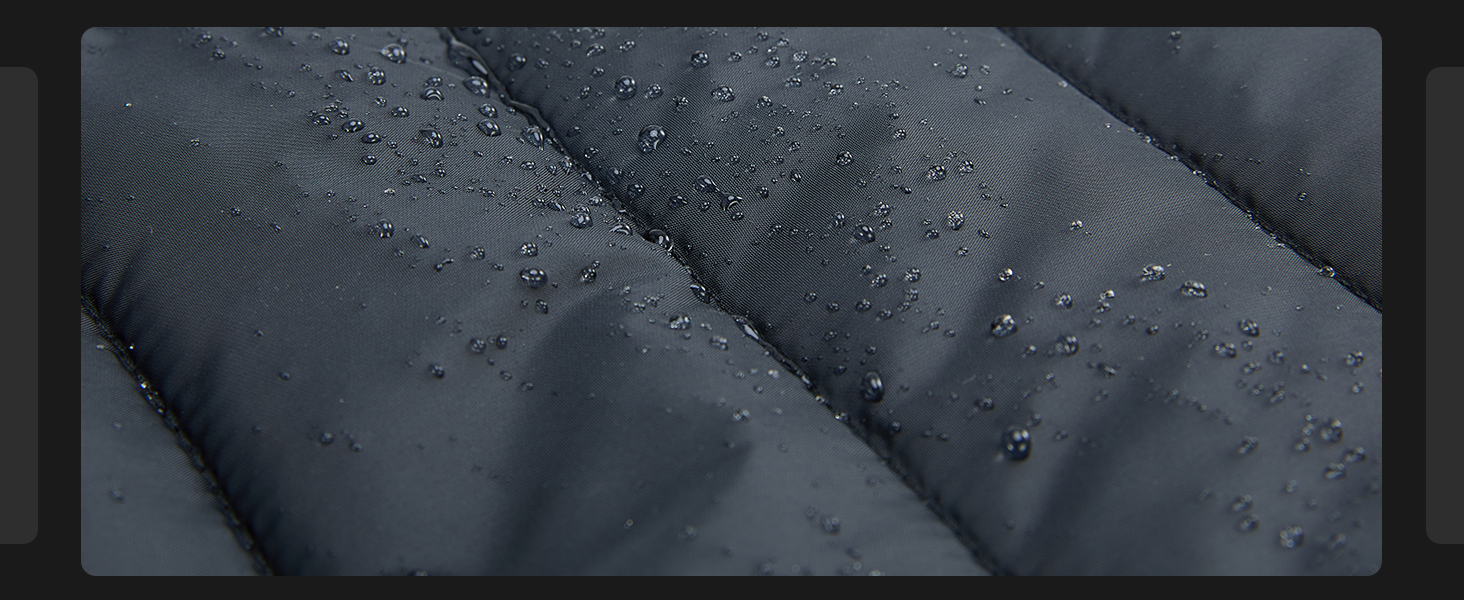 Тепла жилетка для чоловіків з Powerbank 16000mAh, 9 зон обігріву, 3 температурні режими, для активного відпочинку, чорна, L