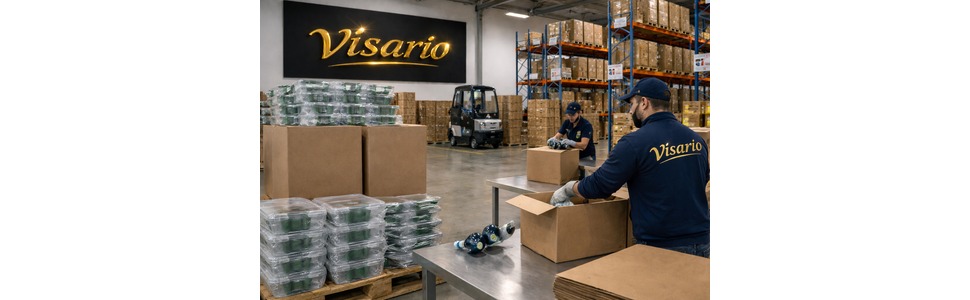 Набір контейнерів для зберігання Visario Glas 20 шт (10 скляних банок + 10 кришок) 1040 мл + 370 мл | Жароміцне боросилікатне скло | Герметичні, не протікають | Без BPA | Підходять для мікрохвильовки, духовки та посудомийної машини