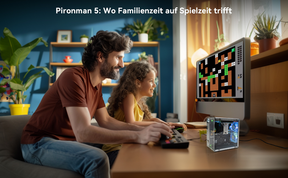 Корпус Pironman 5 для Raspberry Pi 5 з NVMe SSD, AI-прискорювачем Hailo-8L, охолодженням та RGB-підсвіткою