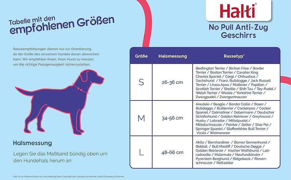 Нашийник HALTI No Pull для собак великих порід, чорний, запобігає тягні, великий розмір