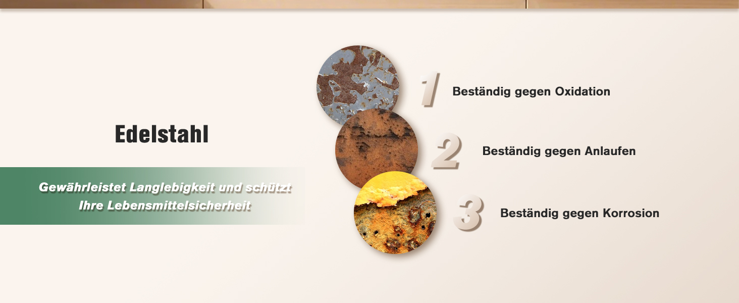 М'ясорубка ручна Huanyu з нержавіючої сталі, насадка для ковбас та печива, миється в посудомийній машині (№8)