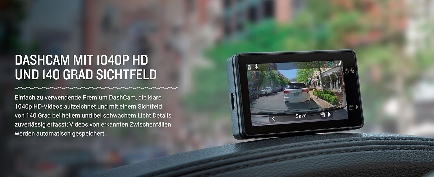 Відеореєстратор Garmin Dash Cam Mini 3 X210: 1080p HD, 140° кут огляду, фільтр Pol, автовиявлення ДТП