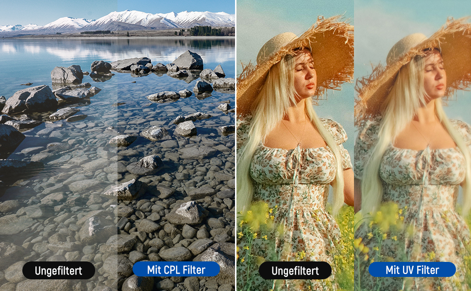 Набір фільтрів ND NEEWER для DJI Osmo Pocket 3: ND2-32, CPL, 0.72x, з захисними плівками