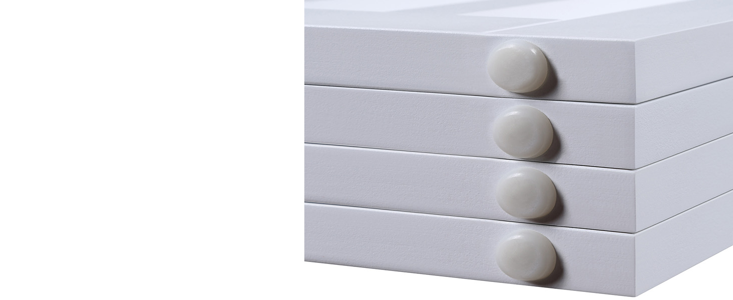 Захист для собак Unipaws: відбійник для сходів, без свердління, дерев'яне дитяче огорожа, розкладне, для каміна, з ніжками, білий (4 елементи, 91 см)