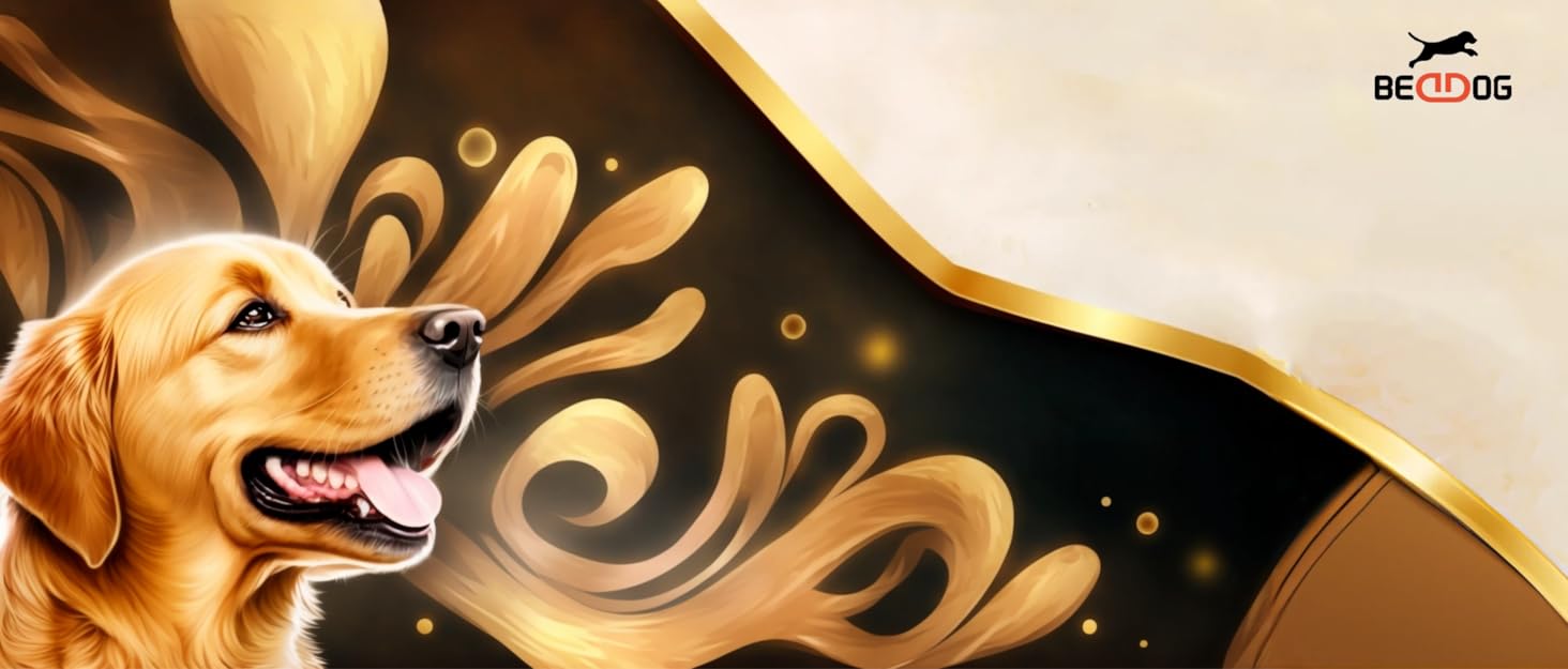 Килимок для собак BedDog® Nelly - м'який лежак для тварин, штучна шкіра, 90x60 см, пісочний/кремовий колір