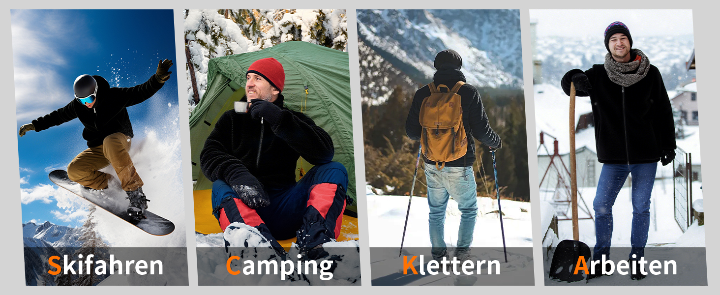 Обогрівальна куртка для чоловіків та жінок з Powerbank 18400 mAh, 10 зон обігріву, флісова куртка з акумулятором, тепла зимова куртка з обігрівом, L