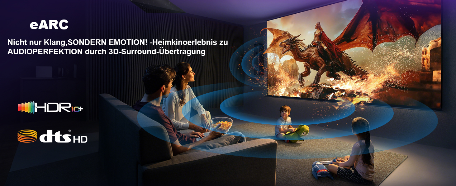 Кабель HDMI 2.2, 2 метри, 96Gbps, 16K/12K/10K/8K/4K@120Hz/240Hz/480Hz, eARC, HDR10+, Dolby Atmos/Vision, HDCP 2.2, для PS5, Xbox, Soundbar, Fire TV, HDTV