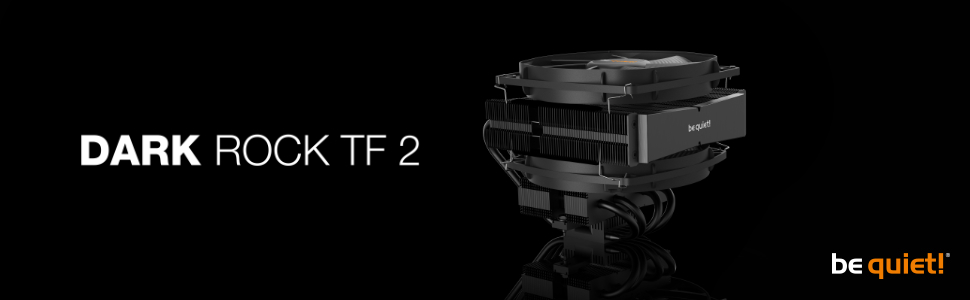 be quiet! Dark Rock TF 2: Потужний кулер для ПК з 7 теплових трубок та тихим вентилятором