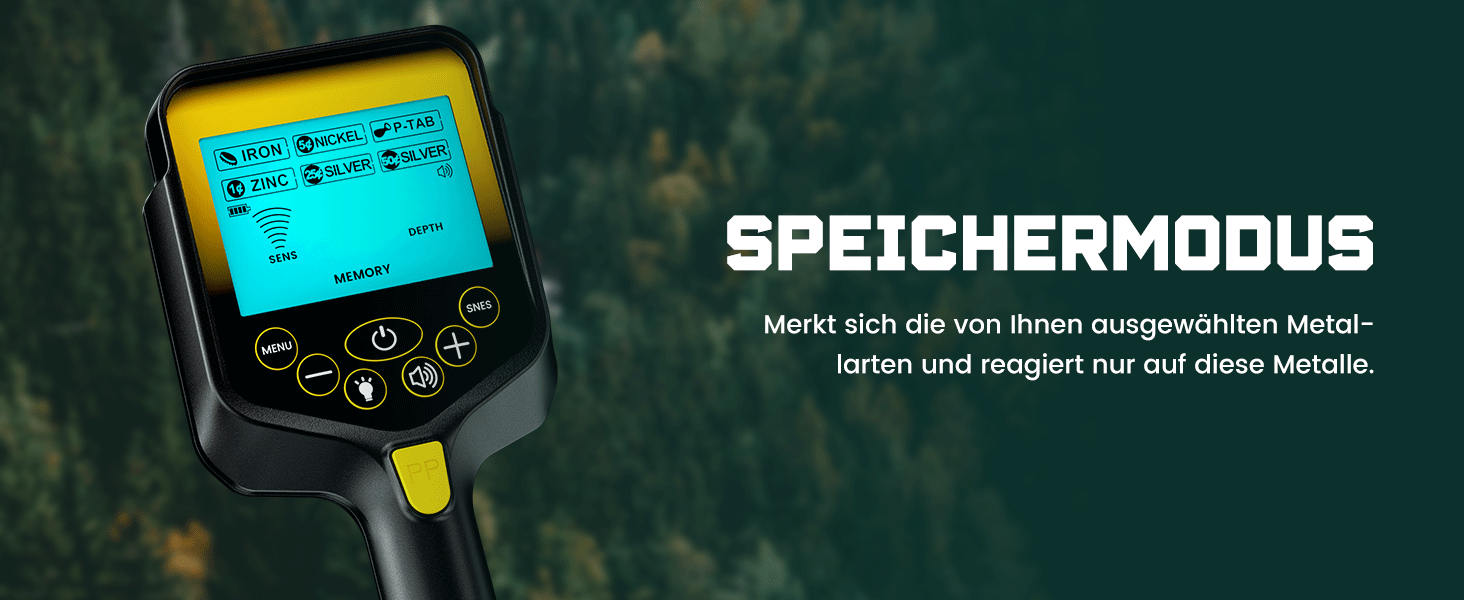 Металодетектор професійний для дорослих та дітей – вологостійкий, з LCD-дисплеєм та 10-дюймовою котушкою, бездротовий, складний, з акумулятором 2000mAh – високоточний металошукач (Оранжевий)