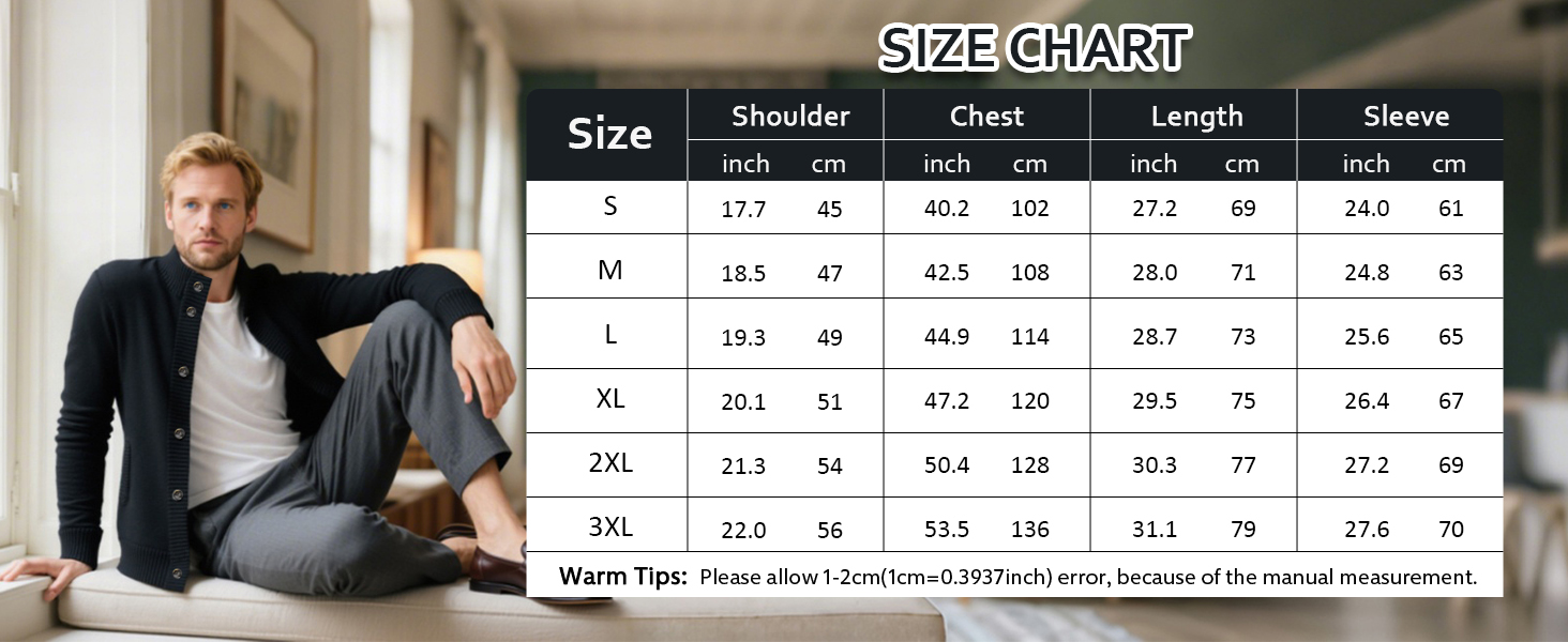 Чоловічий светр з кишенями, теплий і товстий, на осінь та зиму, бежевий, розмір S