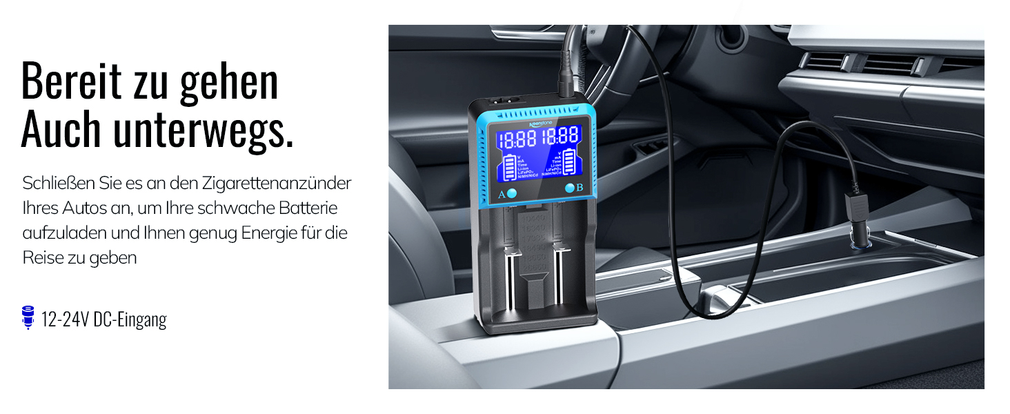 Універсальний зарядний пристрій для акумуляторів 18650 з 4 слотами, LCD Smart швидка зарядка Ni-MH/Ni-CD AA/AAA Li-Ion/LiFePO4/IMR 10440-26650