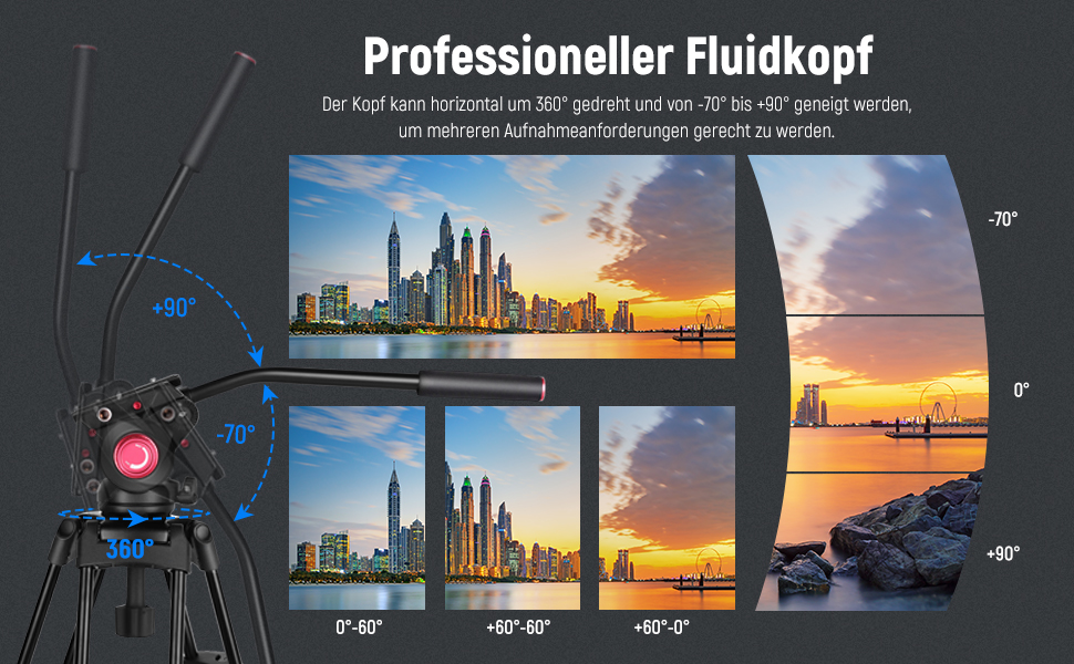 Штатив для камери NEEWER 79' з кульковою головкою 360°, міцний штатив з алюмінію для відео та фото, сумісний з Canon, Nikon, Sony та іншими DSLR камерами та відеокамерами, максимальне навантаження 8 кг, з QR-пластиною та серветкою для чищення