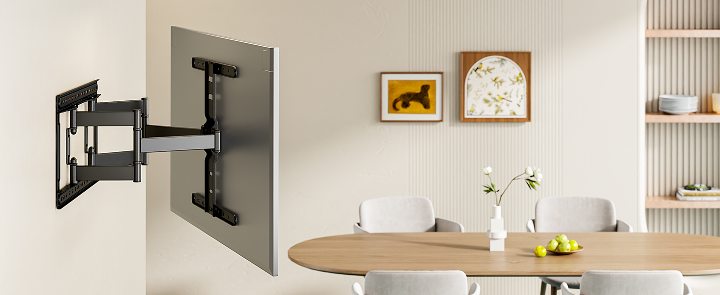 Кріплення для телевізора monTEK 1.1' Ultra Slim, 37-75 дюймів, до 60 кг, VESA 400x400 мм