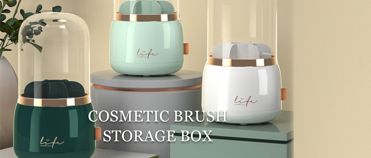 Контейнер для ватних паличок Veki з кришкою, прозорий контейнер для ватних дисків, тримач для ватних паличок для ванної кімнати, органайзер для косметики (зелений)