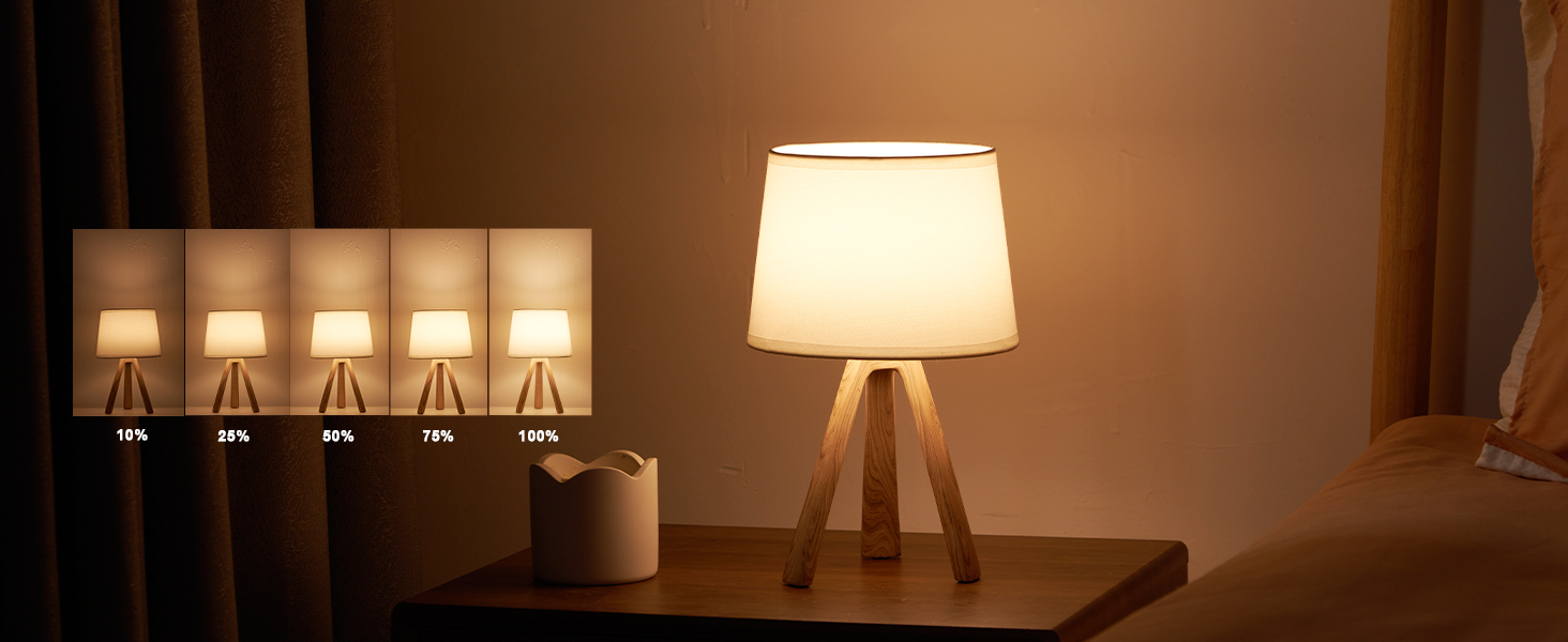 LED-лампа Egobasic настільна бездротова з пультом, таймером, регулюванням яскравості, акумулятором, змінним кольором, для спальні, кухні, вітальні (тринога з харчової смоли)