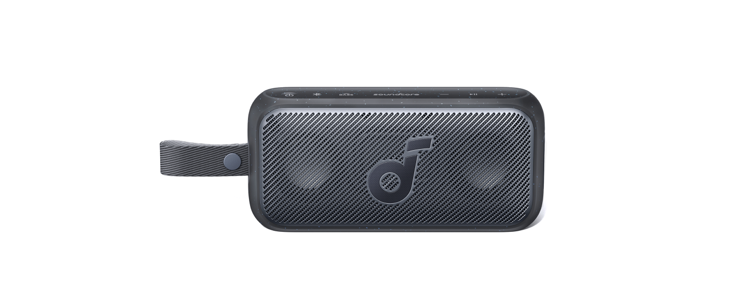 Soundcore Motion 300 - Бездроковий портативний Bluetooth-динамік з BassUp, SmartTune, 30W, 13h, IPX7, для дому, саду, кемпінгу та подорожей, Чорний
