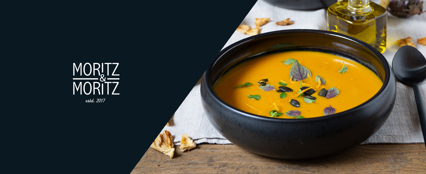 Тарілки Moritz & Moritz SOLID, набір 4 шт., 21 см, кераміка. Ідеально для десерту, випічки, сніданку. Набір посуду зеленого кольору