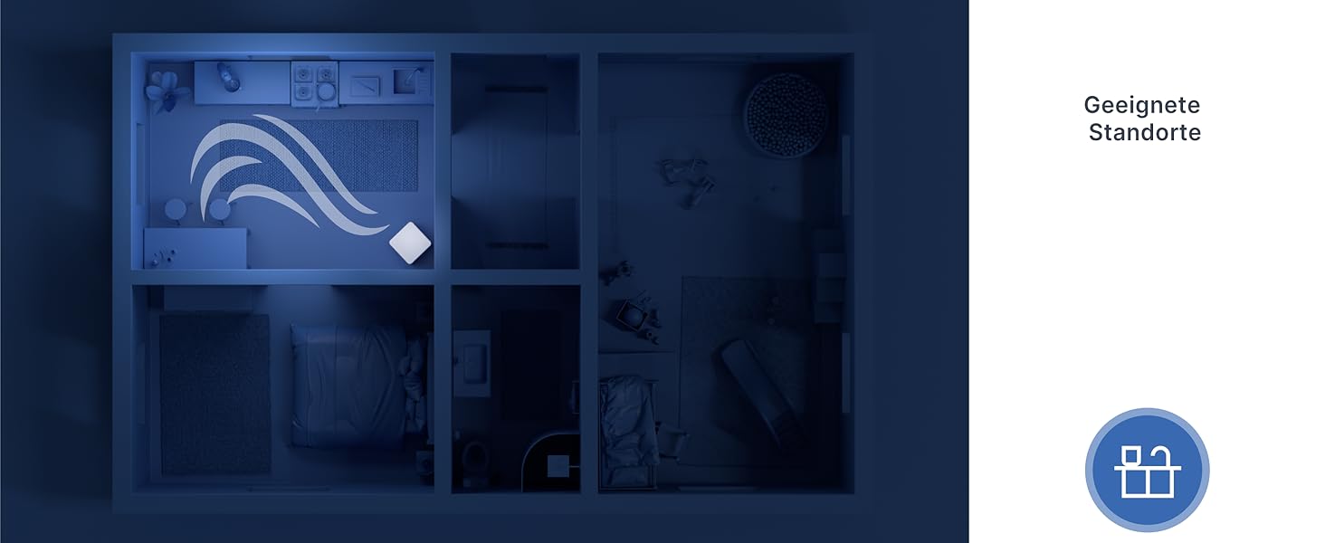 Зволожувач повітря Comedes® Demecto 12 - 12л/24г, тихий, з роликами, для дому та офісу до 25м²