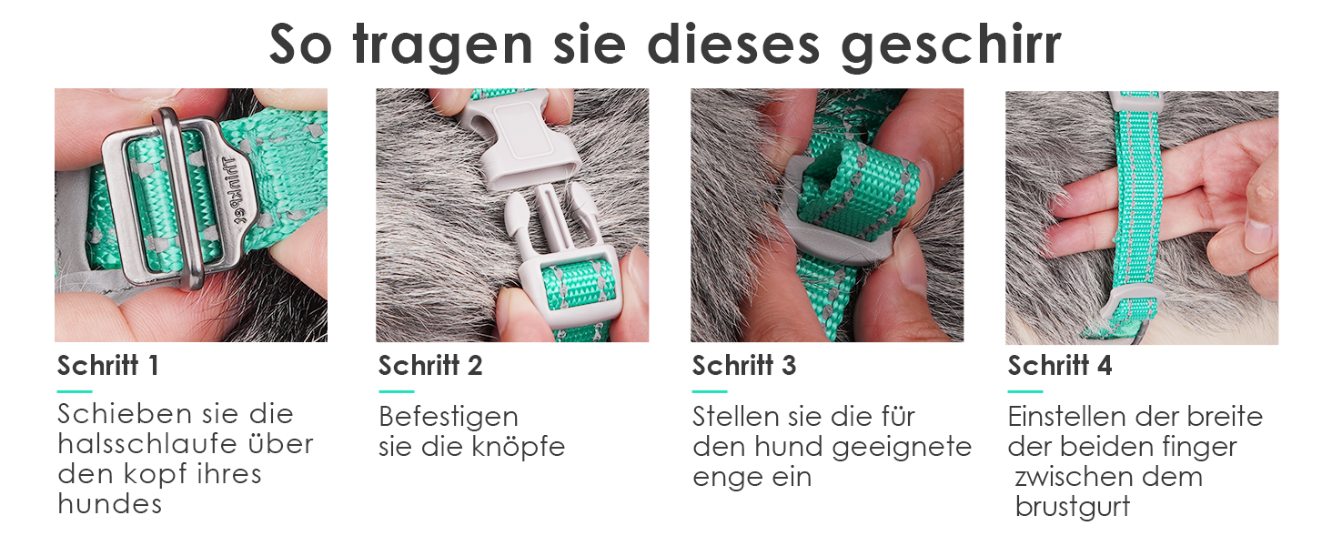 Шлейка для собак ThinkPet No-Pull, дихаюча, для малих, середніх та великих собак, регульована, м'яка, безпечна, з контролем, з підкладкою, світловідбиваюча, чорна, XS (1 шт.)