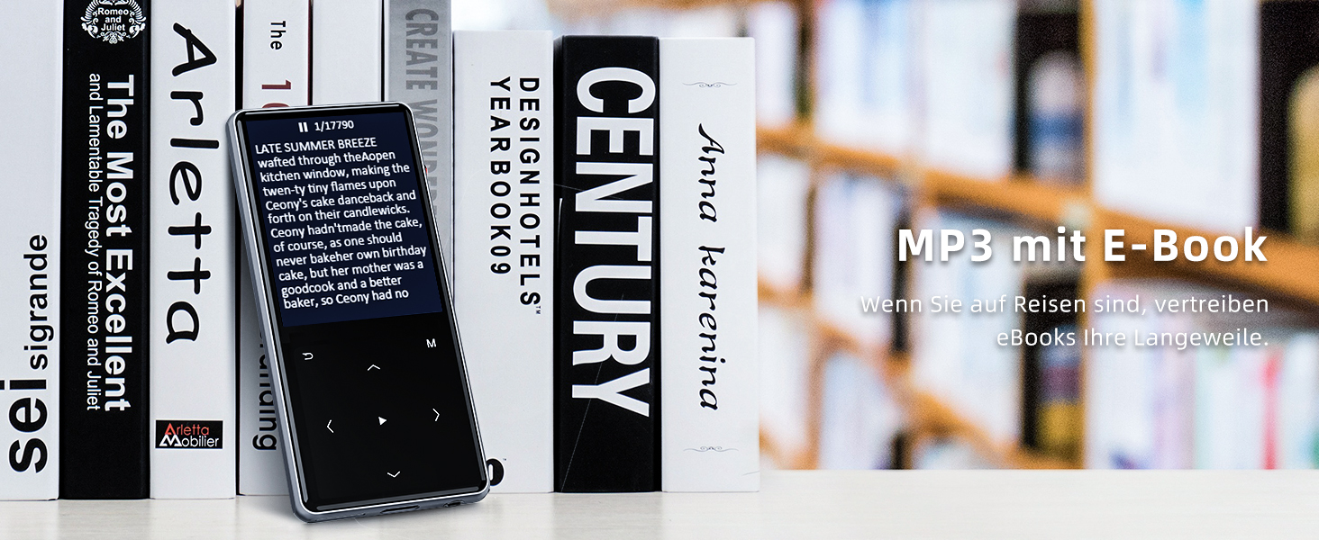 MP3 плеєр HiFi WALKER M7 128GB з Bluetooth 5.0, 2.4