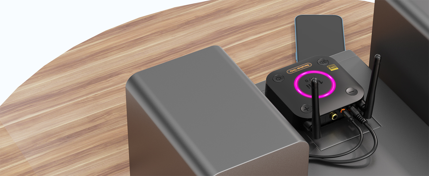 Bluetooth-ресивер 1Mii B06Ultra з підтримкою LDAC для стереосистем та Hi-Fi аудіо адаптер