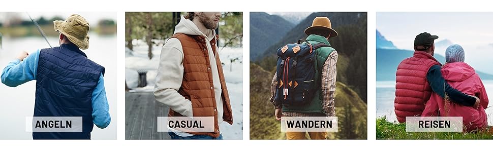 MAGCOMEN Чоловіча зимова куртка з підкладкою, тепла флісова, повсякденна термокуртка з багатьма кишенями (3XL, Бордовий)