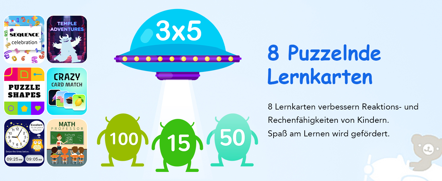 Смарт-годинник для дітей 1.8' з IP68, шагомір, монітор серцевого ритму та сну, активність 24/7, для iOS та Android, Deep Blue