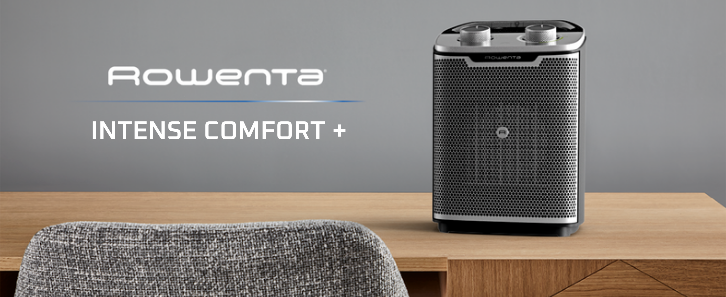 Обігрівач Rowenta Instant Comfort Compact 2000, керамічний, чорний, SO2350F0, A+++, 35 м²