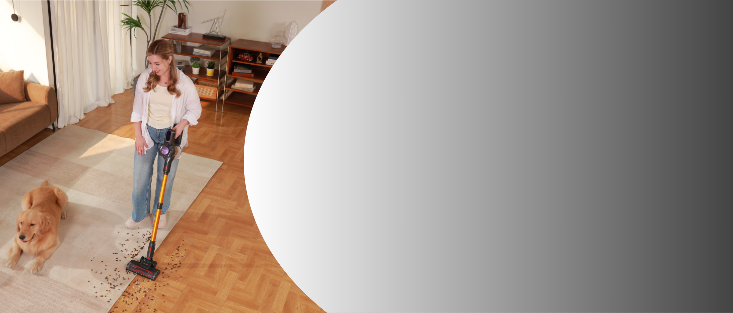 MONSGA Бездротовий акумуляторний пилосос з дисплеєм, 45000Pa, 50 хвилин роботи, антизаплутана щітка, самостійна парковка, док-станція на стіні, 8-шарова фільтрація, безщітковий двигун, для твердих поверхонь, килимів, шерсті тварин, авто