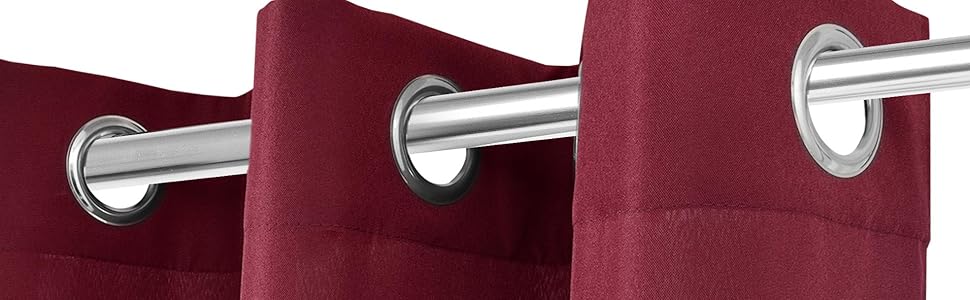 Штанга для душу/завіси без свердління, регульована (115-200 см, срібна)