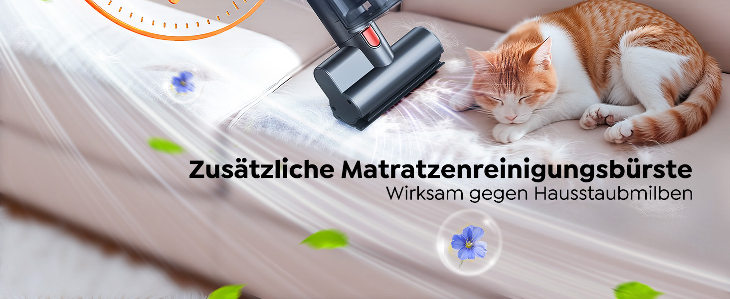 Бездротовий акумуляторний пилосос 600W/50KPA/65хв з док-станцією, для дому та авто, блакитний