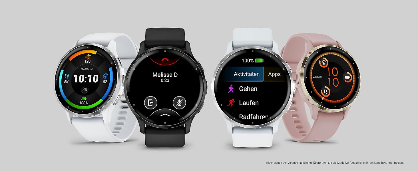 Розумний годинник Garmin Venu 3S 41mm – фітнес-трекер з AMOLED-дисплеєм, до 10 днів роботи від акумулятора, 30+ спортивних функцій, Bluetooth, Garmin Pay, режим для інвалідних візків, 41mm, French Gray/Softgold