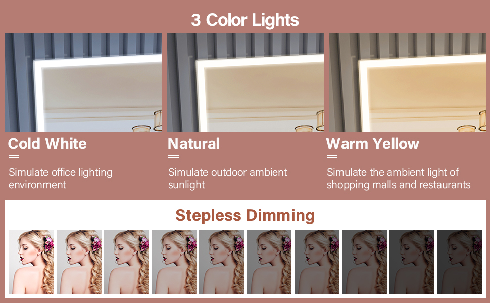 CASSILANDO Full-Length LED Mirror