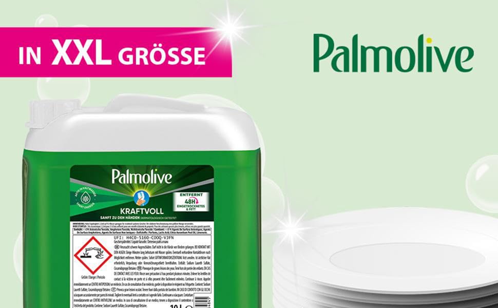 Засіб для миття посуду Palmolive Original, потужний розчинник жиру, 10 л