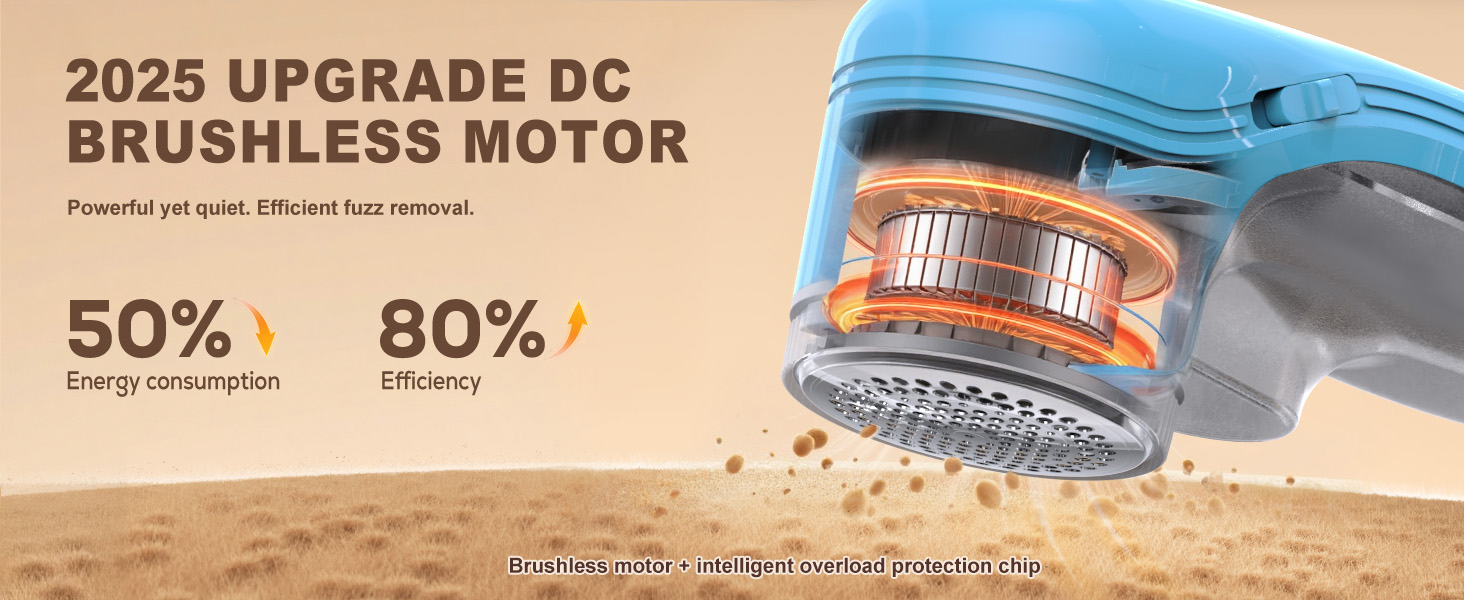 Електричний видальник ворсу для одягу та килимів, USB, 3 леза