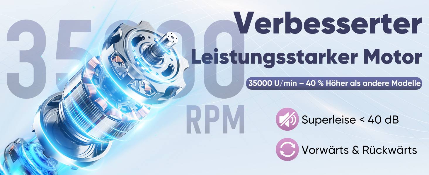 Електричний набір для манікюру Nagelfräser: 13 насадок, 5 швидкостей, 35000 обертів/хв, для гелю та акрилу