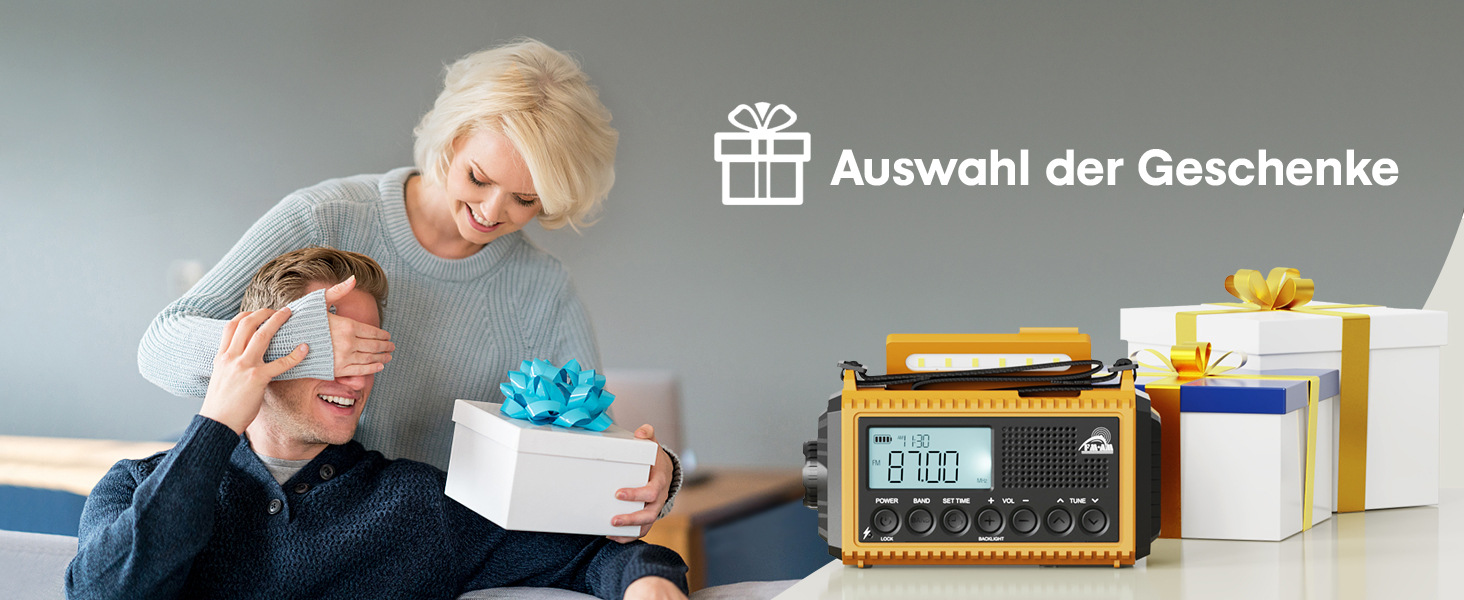 Радіоприймач Kurbelradio 12000mAh з сонячною панеллю та ручкою, AM/FM/SW, USB-зарядка, ліхтарик, SOS-сигнал, для кемпінгу та надзвичайних ситуацій, зелений