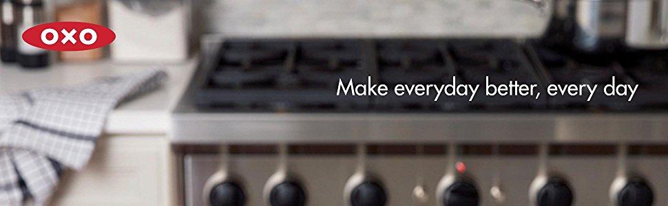 OXO Good Grips Grillzange: Жаростійкі щипці для гриля з нержавіючої сталі з силіконовими насадками, 23 см
