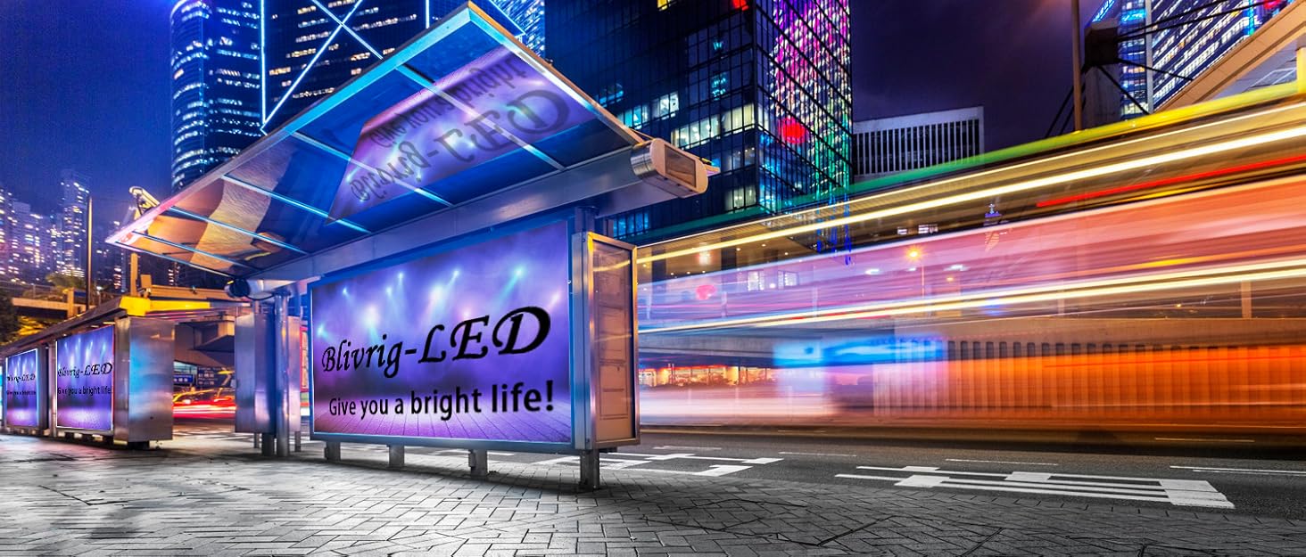 Світлодіодний прожектор Blivrig для вулиці 500Вт, тепле світло 3000K, 10000Лм, IP66 водонепроникний, для саду, гаража, двору, комплект 4 шт.