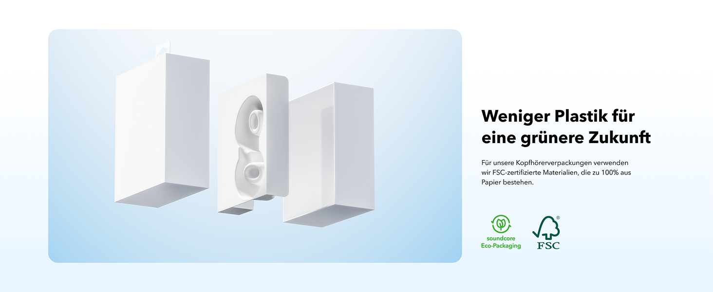 Soundcore Space One: Бездротові навушники Over-Ear Bluetooth з активним шумозаглушенням, 40 годин відтворення, Hi-Res Audio, Bluetooth 5.3 (Хimmelblau)