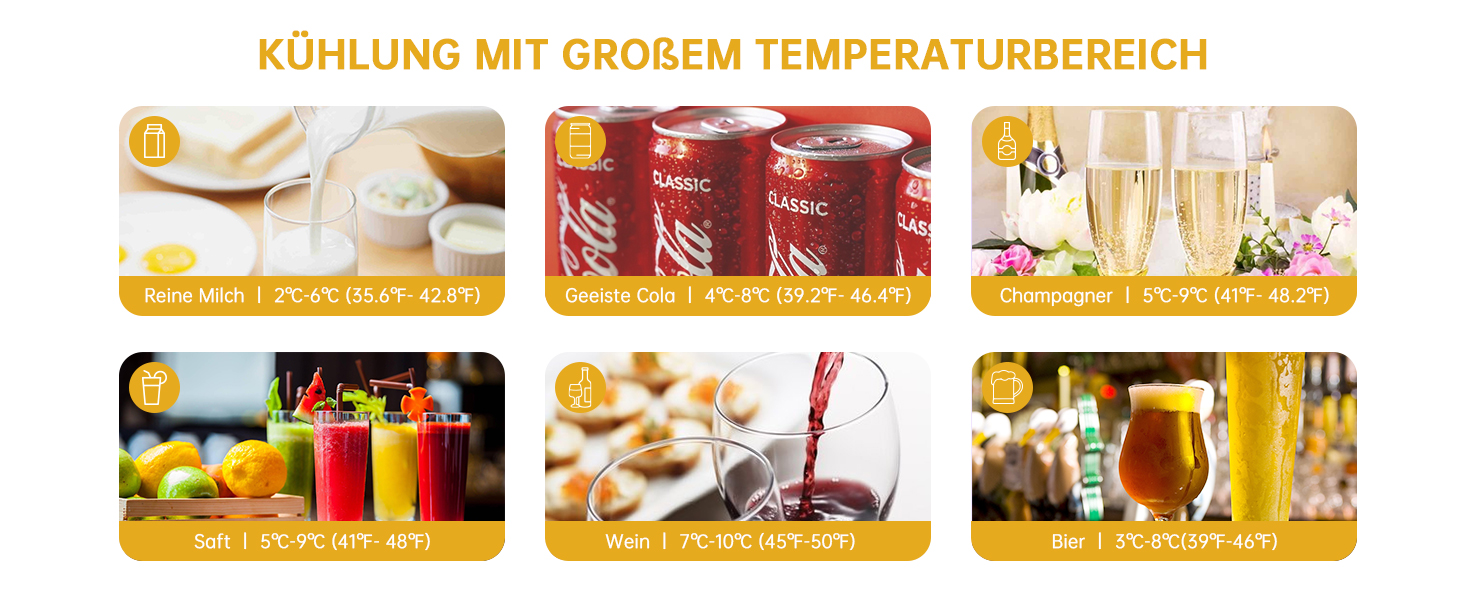 Міні-холодильник для напоїв WIE з подвійними скляними дверцятами, регульованими полицями, 86 літрів, 120 банок, для соди/пива, для дому/кухні/бару/офісу