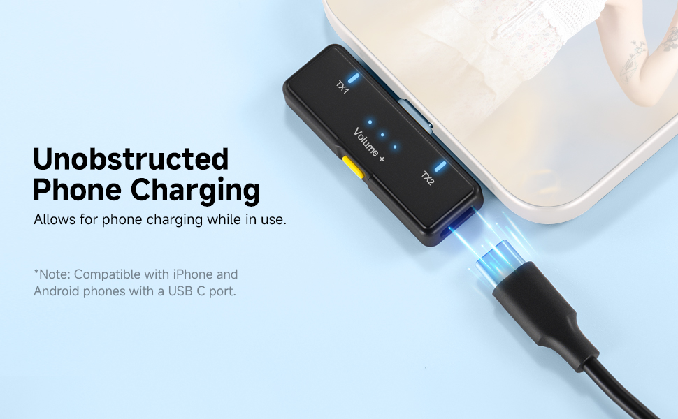 NEEWER Бездротовий петличний мікрофон KM23C: 48kHz/24Bit, 8 годин роботи, шумозаглушення, USB-C, сумісний з DJI, Insta360, iPhone, Android, PC